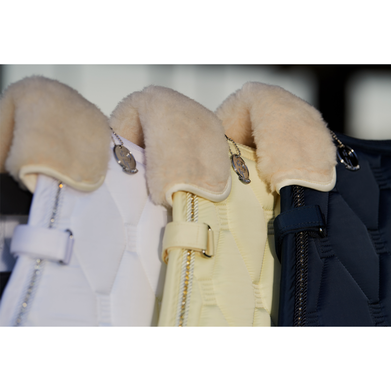 Eskadron Glossy Crystal Saddlecloth Platinum Pure SS23 - Sunflower-2